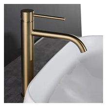 Fürdőszobai csaptelep Rea Lungo Brush Gold high
