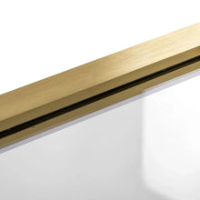 Fürdőkádparaván Rea Agat-2 80cm BRUSH GOLD