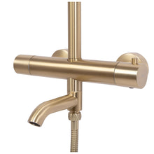 Zuhanyszett Termosztátos REA Lungo Gold Brush