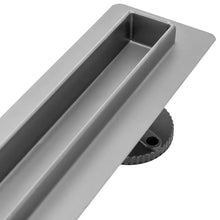 Lineáris lefolyó Rea Neo Slim Pro Nickel Brush INOX