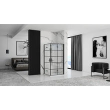 Zuhanykabin Rea Molier Black Double
