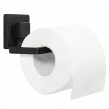 Falra szerelhető wc papír tartó Black 381698