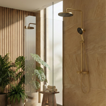 Zuhanyszett Rea Lungo Stripe Brush Gold