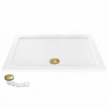 Zuhanytálca Rea Belmond White Brush Gold