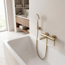 Fürdőkád csaptelep Grace Brush Gold