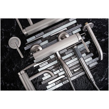 Falra szerelhető csaptelep Rea Argon Nickel Brush + BOX