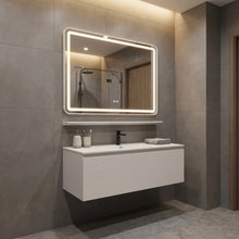 LED fali tükör polccal 80x60 cm L-8060