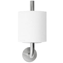 Falra szerelhető wc papír tartó Nickel brush INOX 322220 DUO