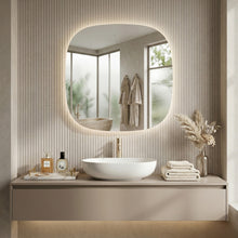 LED Tükör 70x70cm TOP