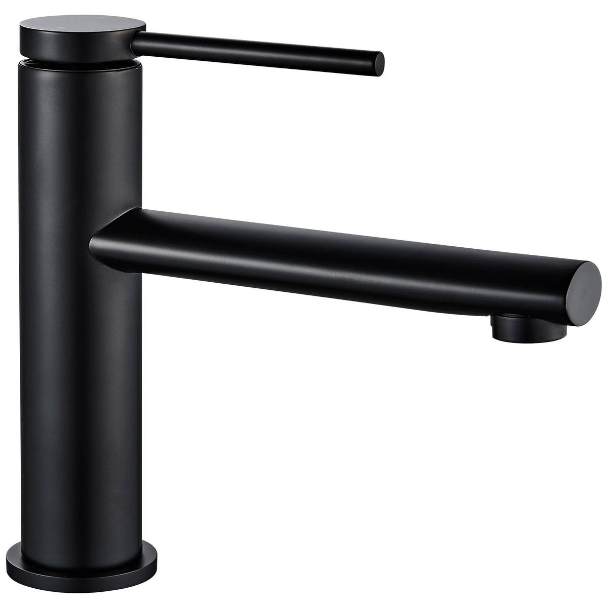Fürdőszobai csaptelep Rea Oval Low Black