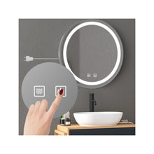 LED Tükör 60cm MMJ BRUSH SILVER