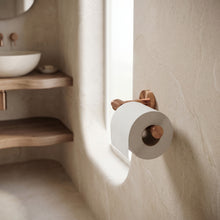Falra szerelhető wc papír tartó 29105 Riwon Brush Copper