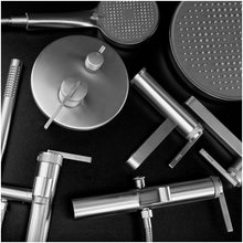 Zuhanyszett rejtett Rea Grace Brush Nickel + BOX
