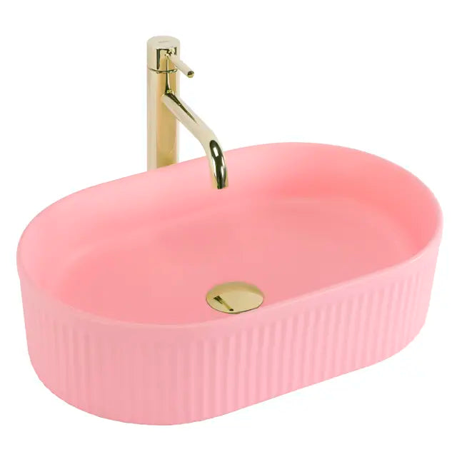 Pultos mosdókagyló Rea Vanda Bubble Gum Matt