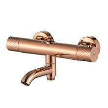 Termosztátos zuhanyszett Lungo Diamond Copper