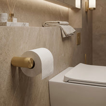 Falra szerelhető wc papír tartó 64105 SOLO Brush Gold