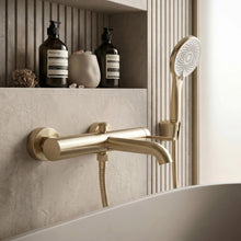 Fürdőkád csaptelep Rivo Brush Gold