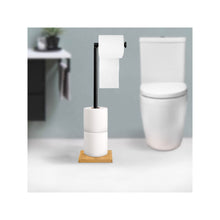 Álló WC papír tartó Black P70505