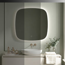 LED Tükör 70x70cm TOP