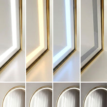 Tükör LED Orbit 50x160cm Brush Gold