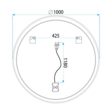LED Tükör 100cm FFJ100