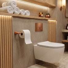 Falra szerelhető wc papír tartó 16205 VIBE Brush Gold