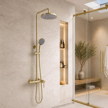 Zuhanyszett Rea Foster Brush Gold