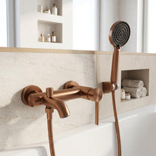 Fürdőkád csaptelep Rea Foster Brush Copper