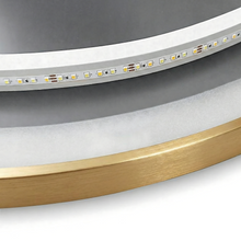 LED Tükör 50cm MMJ BRUSH GOLD