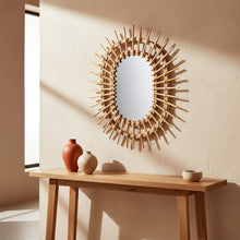 Boho fali tükör 57CM QDJ5749