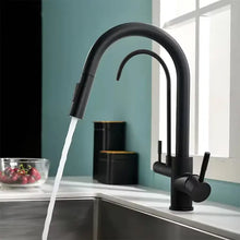 Konyhai csaptelep Rea Eco Fresh black mat