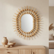 Boho fali tükör 57CM QDJ5749