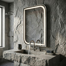 LED Tükör ZONE 70x50 BRUSH NICKEL