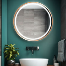 LED Tükör 50cm MMJ BRUSH COPPER