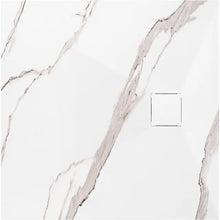 Zuhanytálca Magnum CARRARA WHITE 90x90