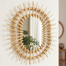 Boho fali tükör 57CM QDJ5749