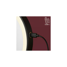 LED Tükör Glow Black