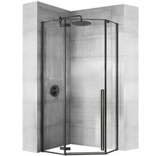 Zuhanykabin Rea DIAMOND black MAT