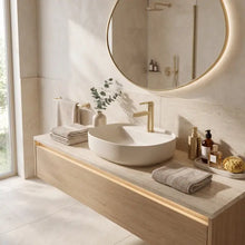 Fürdőszobai csaptelep Rea Grace Brush Gold