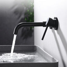 Falra szerelhető csaptelep Rea Lungo LONG black mat + box