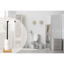 Álló WC papír tartó Black P70505