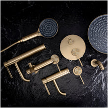 Zuhanyszett rejtett Rea Foster Brush Gold + box
