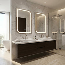 LED Tükör ZONE 70x50 BRUSH NICKEL