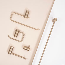Falra szerelhető wc papír tartó 9711 Prism Brush Gold