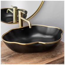 Fürdőszobai csaptelep Rea Lungo Brush Gold high