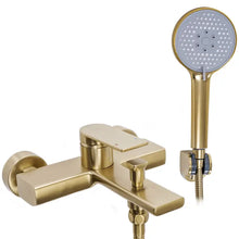 Fürdőkád csaptelep REA Verso Brush Gold