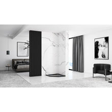 Zuhanytálca Diamond black 90x90