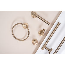 Falra szerelhető wc papír tartó 6611 Modern Brush Gold