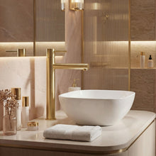 Fürdőszobai csaptelep Rea Tess Brush Gold High