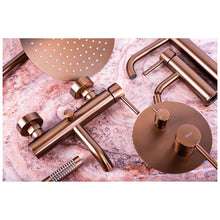 Fürdőszobai csaptelep Rea Lungo Brush Copper high